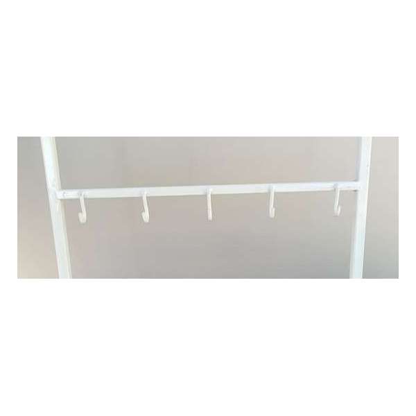 Decoration Ladder white L50xB4xH126 cm