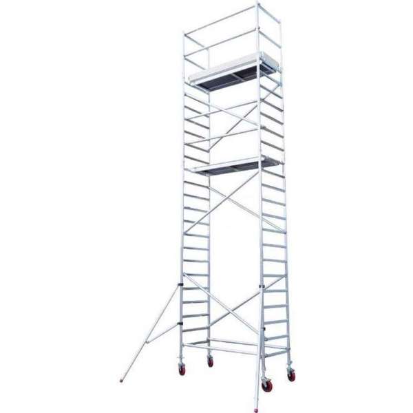 Rolsteiger Standaard 90x305 8,2m werkhoogte carbon vloer