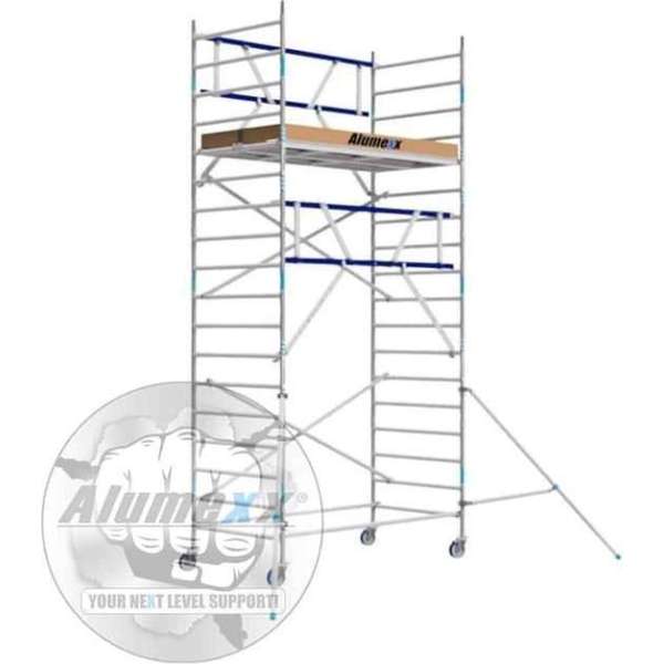 Basic AGS rolsteiger 135 x 6,2m werkhoogte en  lengte platform