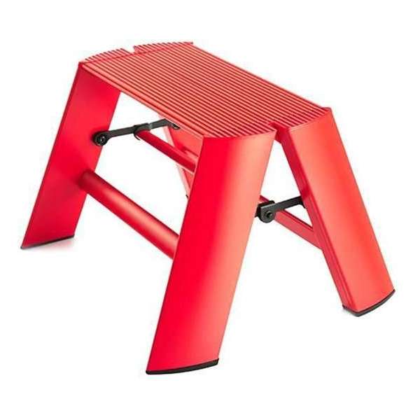 Hasegawa Design Trapladder - Rood - 1-staps - Lucano ML