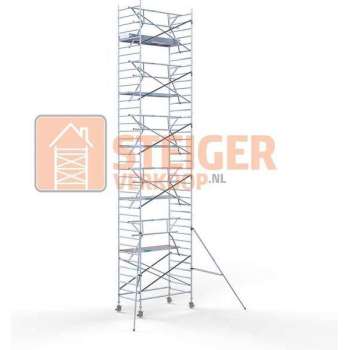 Rolsteiger Standaard 135x250 12,2m werkhoogte enkele voorloopleuning