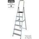 Opvouwbare ladder met 6 tredes (198 x 47,5 x 12 cm)