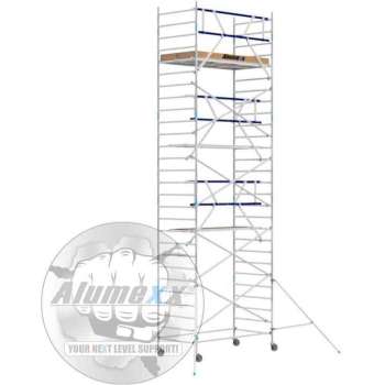 Basic AGS rolsteiger 135 x 9,2m werkhoogte en  lengte platform