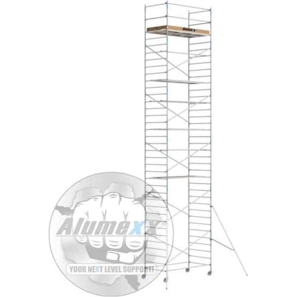 Basic rolsteiger 135 x 12,2m werkhoogte en  lengte platform