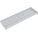 vidaXL Traptreden 4 st 1.000x240 mm gesmeedlast gegalvaniseerd staal  VDXL_145250