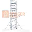 Rolsteiger Standaard 90x250 12,2m werkhoogte carbon vloer