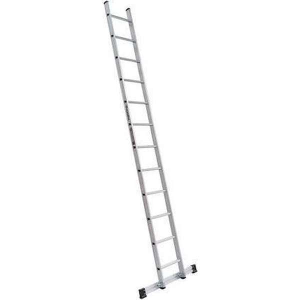 Ladder enkel recht 1x18 sporten + stabiliteitsbalk