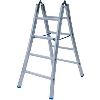 Scharnierladder Type B dubbel uitgebogen 2x4 sporten