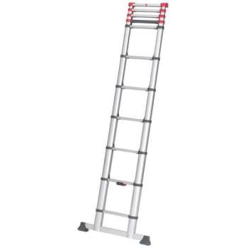 Hailo T80 FlexLine Telescoopladder - 11 treden - Aluminium