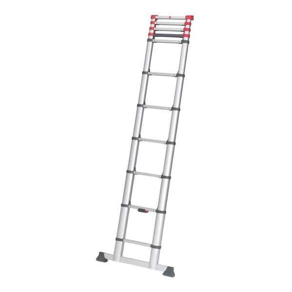 Hailo T80 FlexLine Telescoopladder - 11 treden - Aluminium