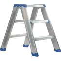 Escalo – Industriële trapladder  – Sparta Duo – Aluminium – 2x3 treden – 65 cm