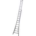 Reform ladder 2x10 uitgebogen geanodiseerd