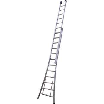 Reform ladder 2x10 uitgebogen geanodiseerd