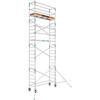 Fast clic Rolsteiger 75 x 8.2 mtr werkhoogte en  lengte platform