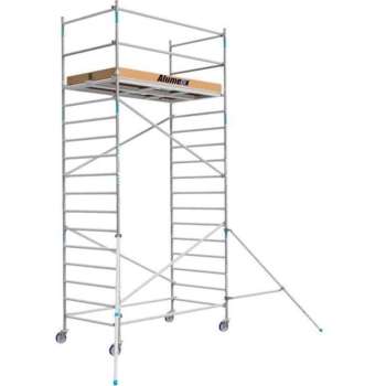 Basic rolsteiger 135 x 6,2m werkhoogte en  lengte platform