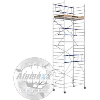 Basic AGS rolsteiger 135 x 8,2m werkhoogte en  lengte platform