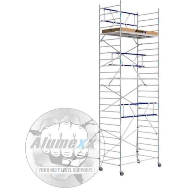 Basic AGS rolsteiger 135 x 8,2m werkhoogte en  lengte platform