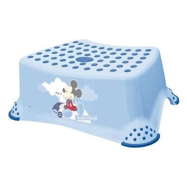 MICKEY MOUSE OPSTAPJE TOMEK 40X29X14 BLAUW KEEEPER 18431