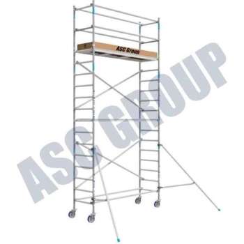 ASC rolsteiger 75 x 6.2 mtr werkhoogte en  lengte platform