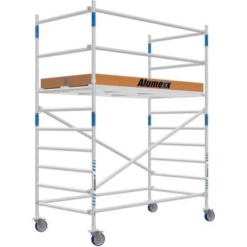 Basic rolsteiger 135 x 4,2m werkhoogte en  lengte platform