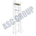 ASC rolsteiger 135 x 12.2 mtr werkhoogte 1.0 en  lengte platform