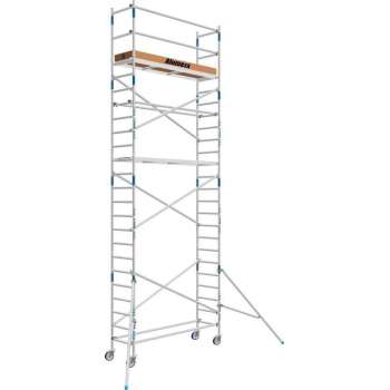 Basic rolsteiger 75 x 8,2m werkhoogte en  lengte platform