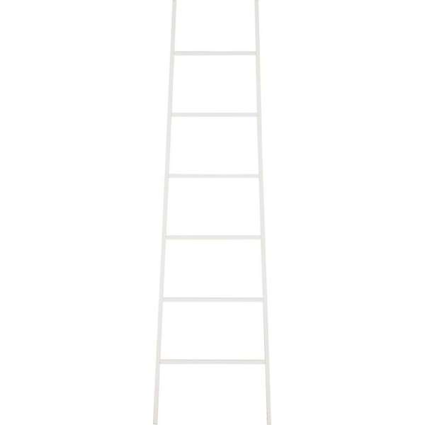 J-Line Ladder 6 Trappen Metaal Wit