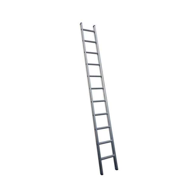 Eurostairs Enkele Ladder Recht 1x 28 sporten | 7 meter | 725 cm hoogte | Professioneel gebruik | 42/66 breedte | 18.9 kg