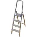 JBM Tools | ALUMINIUM LADDER MET 4 STAPPEN