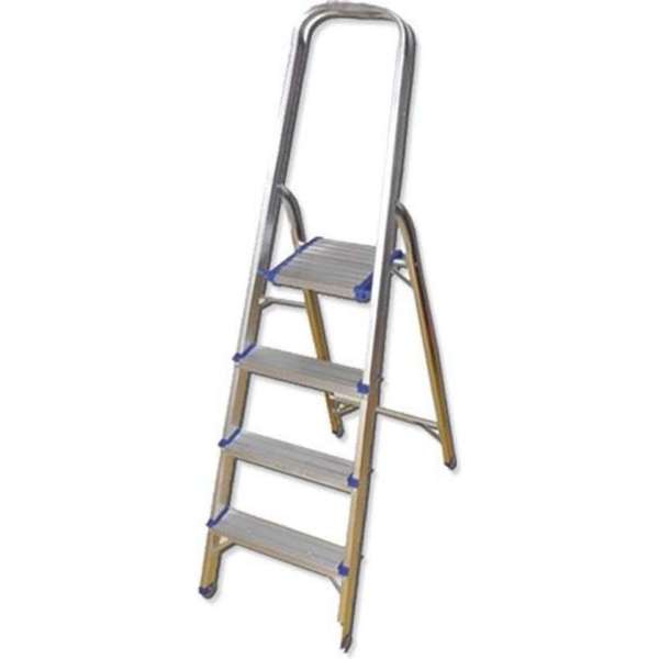 JBM Tools | ALUMINIUM LADDER MET 4 STAPPEN