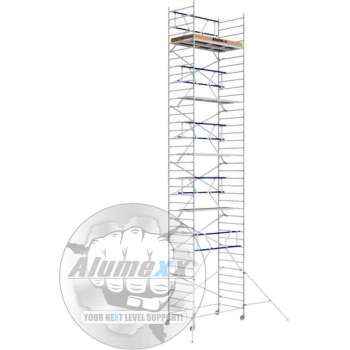 Basic AGS rolsteiger 135 x 12,2m werkhoogte en  lengte platform