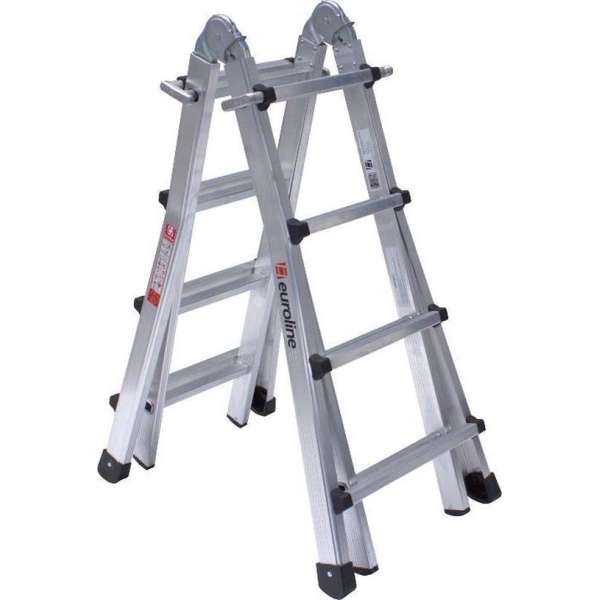 4 x 4 sp. EURO VARIO Telescoopladder Work-Line