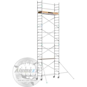 Basic rolsteiger 75 x 9,2m werkhoogte en  lengte platform