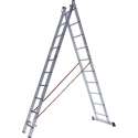 Ladder dubbel recht 2x12 sporten