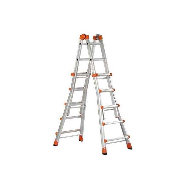 Professionele telescopische ladder Goliath max. 4.82 m - model LTD4X5