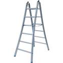 Scharnierladder Type B dubbel uitgebogen 2x6 sporten