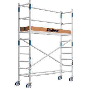 Basic rolsteiger 75 x 4,2m werkhoogte en  lengte platform