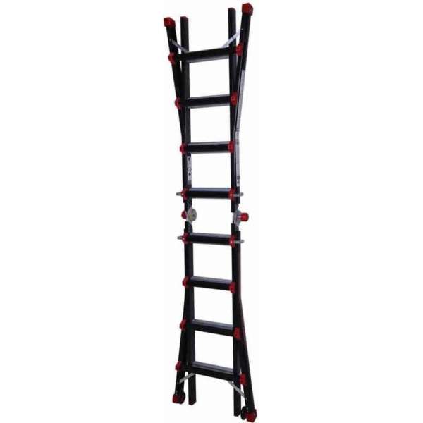 Multifunctionele vouwladder Big One 4x4 - 4x4 treden