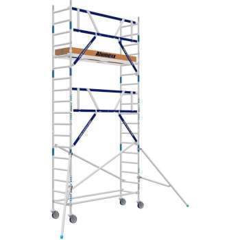 Basic rolsteiger 75 x 6.2 mtr AGS-PRO voorloopleuning en  lengte platform