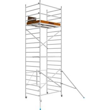 ALX combi kamersteiger 135 x 190 x 6.5 mtr. werkhoogte