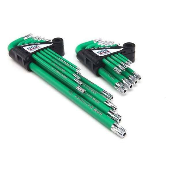 9 Delige Torx Inbussleutel Sets TOP KWALITEIT