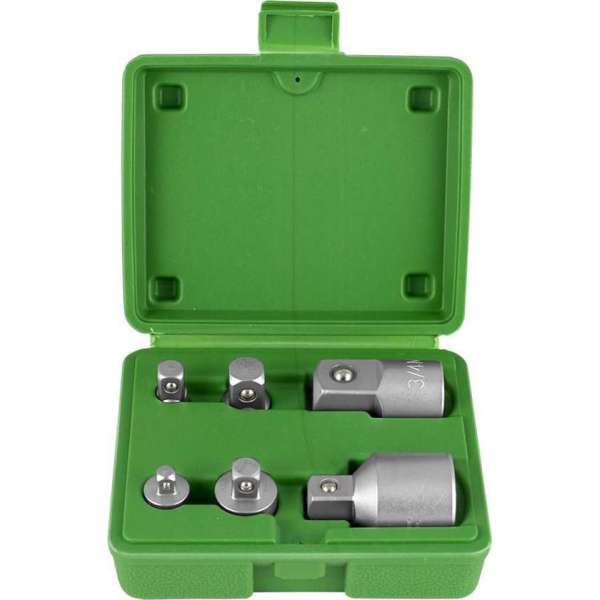 JBM Tools | Set van 6 adapters | Doppenset / 1/2 " 3/8 " 3/4