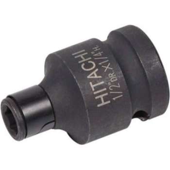 HiKOKI 751875 Bitadapter naar 1/4" zeskant met magneet - 38mm - 1/2"