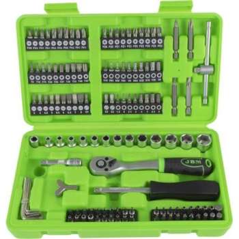 JBM TOOLS | 130 STUKS DOPPEN EN BITS SET