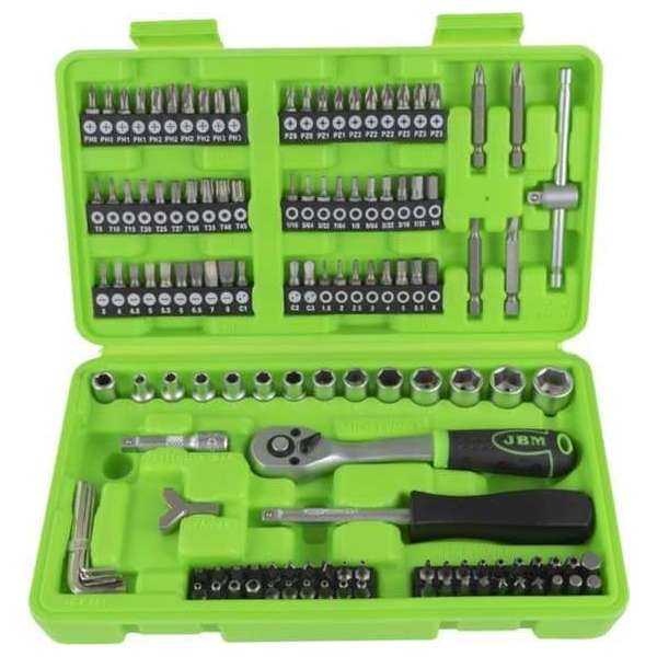 JBM TOOLS | 130 STUKS DOPPEN EN BITS SET