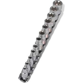 Stervormige dopsleutel set met clip strip (12 stuks) Torx