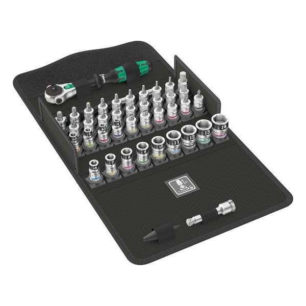 Wera 8100 SA All-in Zyklop Speed-ratelset, 42-delig Gereedschapsset