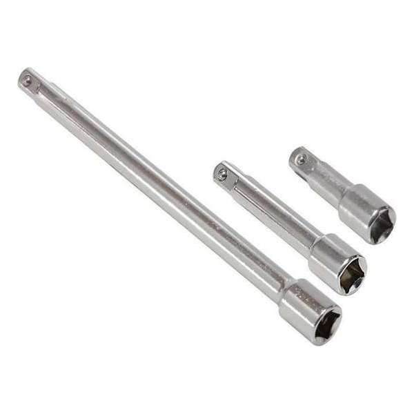 Hofftech Dop Verlengstuk 1/2" (3 Delig)