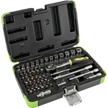 JBM Tools | 1/4 Doppenset 56-Delig | dopsleutelset |