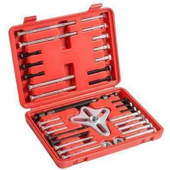 Universele trekkerset 46 onderdelen vliegwiel trekker puller set kit stuurwielen 401325